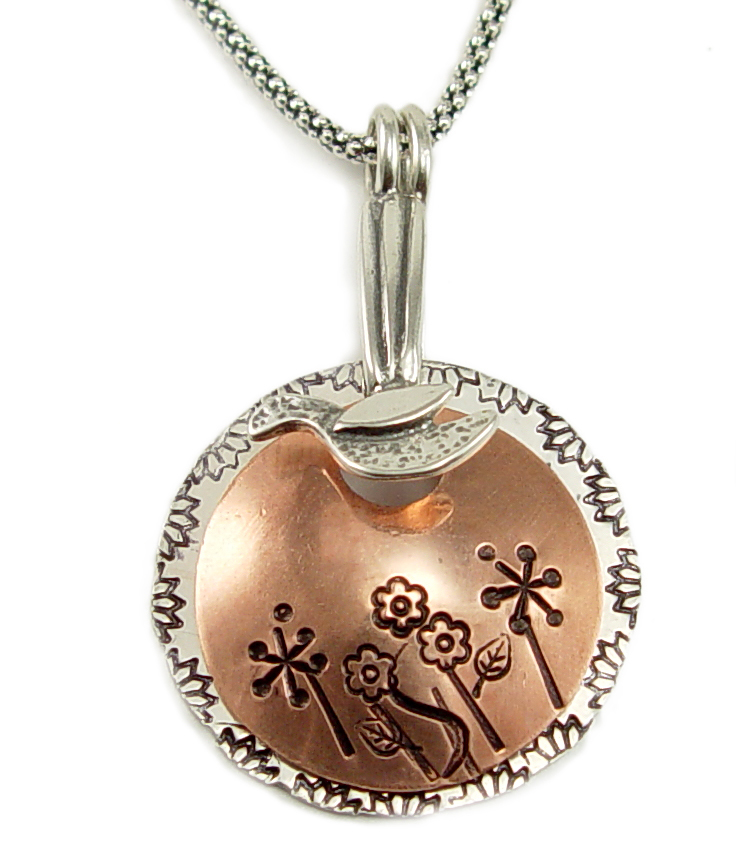 Rivets, Findings & Stringing Sterling Silver Bird Large Bail/Holder